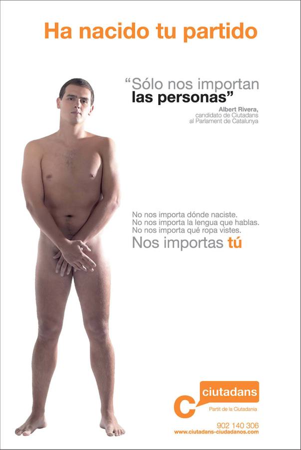 Marketing político campaña Albert Rivera