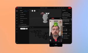 Imagen que muestra el panel de creación de Effect Maker, la herramienta de YouTube para crear efectos para Shorts