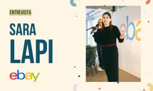 Imagen de la entrevista a sara lapi de ebay