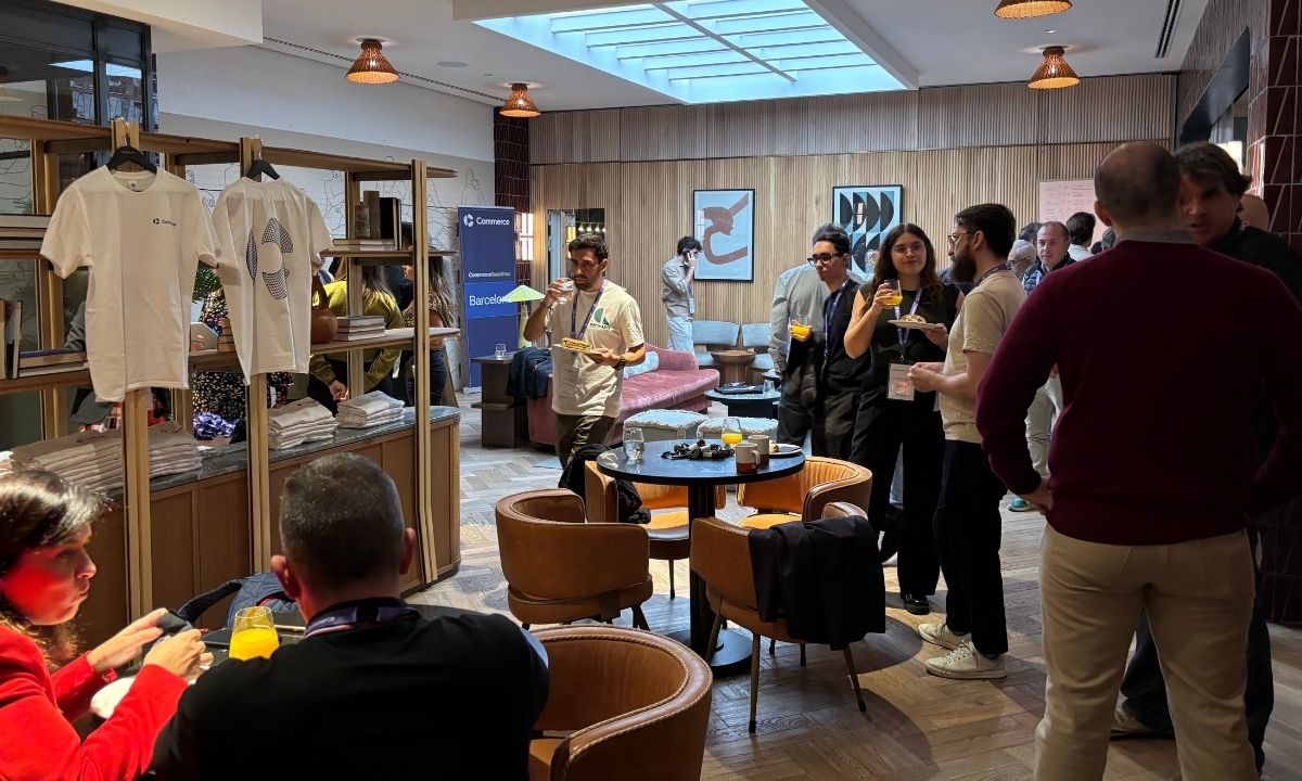 vista del evento de commerce