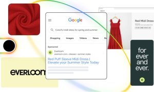 Carátula en la que aparecen varios elementos publicitarios de la búsqueda de Google.