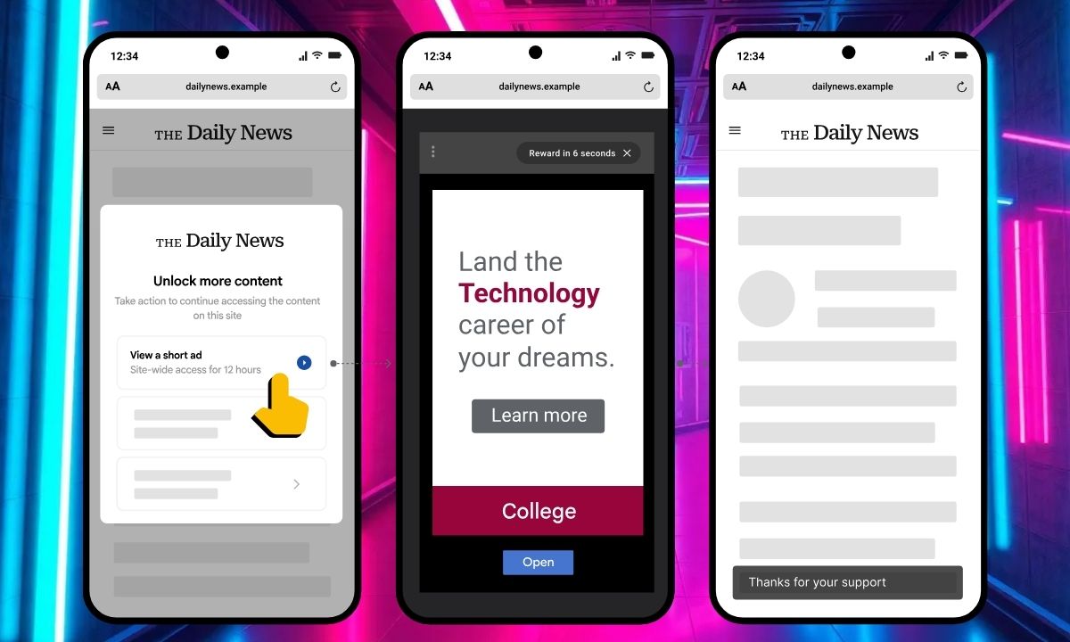 Ejemplo de aplicación de google offerwall