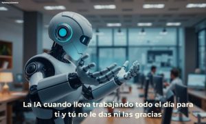 La ia cuando no le das las gracias