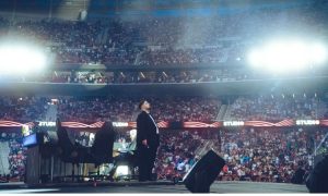 Streamer Ibai Llanos at La Velado del Año 3 event