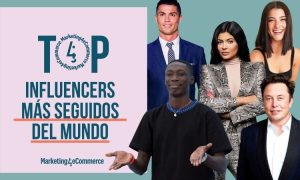 Creatividad en la que podemos ver a algunos de los influencers más seguidos del mundo: Cristiano Ronaldo, Kylie Jenner, Charli D’Amelio, Khaby Lame y Elon Musk