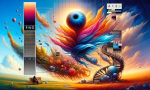 Imagen creada por ChatGPT sobre las diferencias de jpg y png