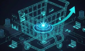 na metáfora visual donde diferentes elementos de pago se unen y fluyen de manera sincronizada, como en una orquesta digital. Podríamos incluir: Elementos centrales: Un punto focal que represente la "orquestación" o el "hub" central. Iconos de pago: Tarjetas de crédito/débito, logos de monederos digitales (PayPal, Apple Pay, etc.), billetes o monedas estilizados. Líneas de conexión/flujo: Que representen la interconexión y el movimiento de datos y dinero entre estos elementos. Gráficos/Datos: Elementos que sugieran seguridad, eficiencia, procesamiento y análisis de transacciones, manteniendo el estilo tecnológico y futurista. Un fondo: Que evoque una red segura o un sistema global.