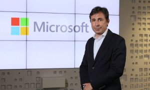 Fotografía de Paco Salcedo, nuevo presidente de Microsoft España