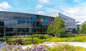 Fotografía de un edificio de oficinas de Google