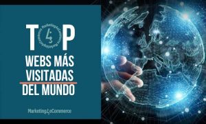 cuales son las webs mas visitadas del mundo, representadas por una mano sujetando un planeta digital